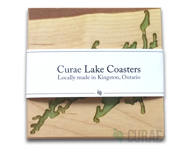Custom "Any Lake" Coaster Set - Curae